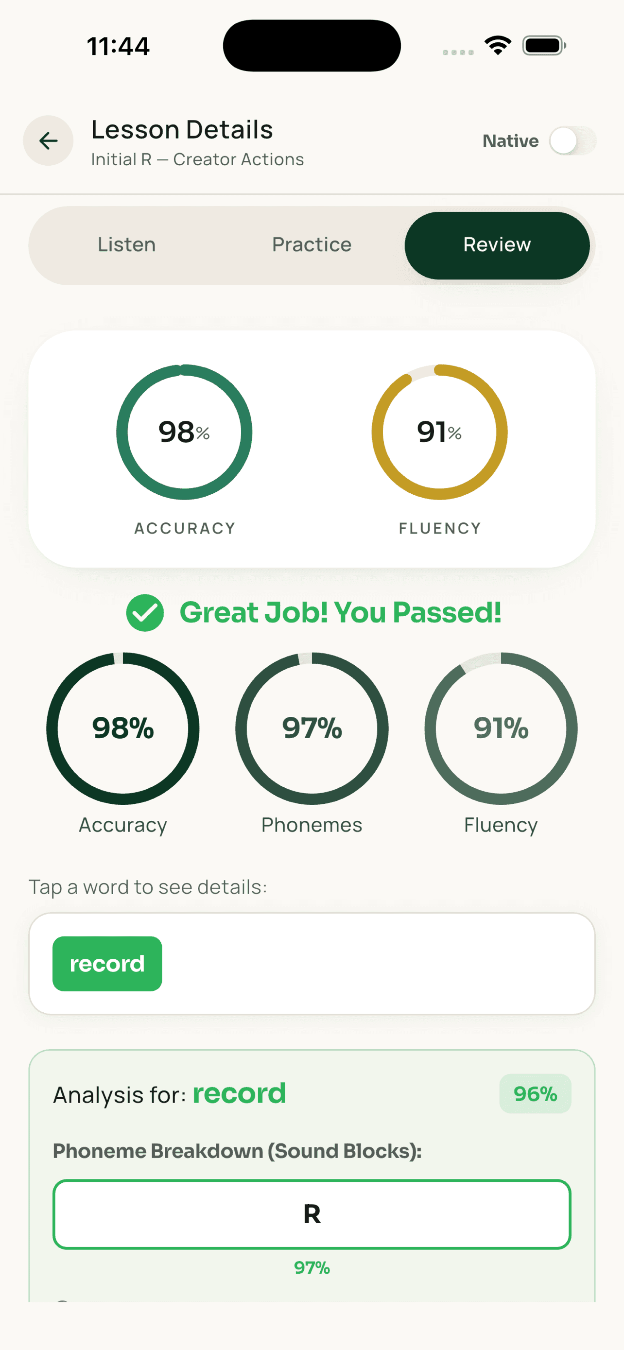Real-time AI Feedback